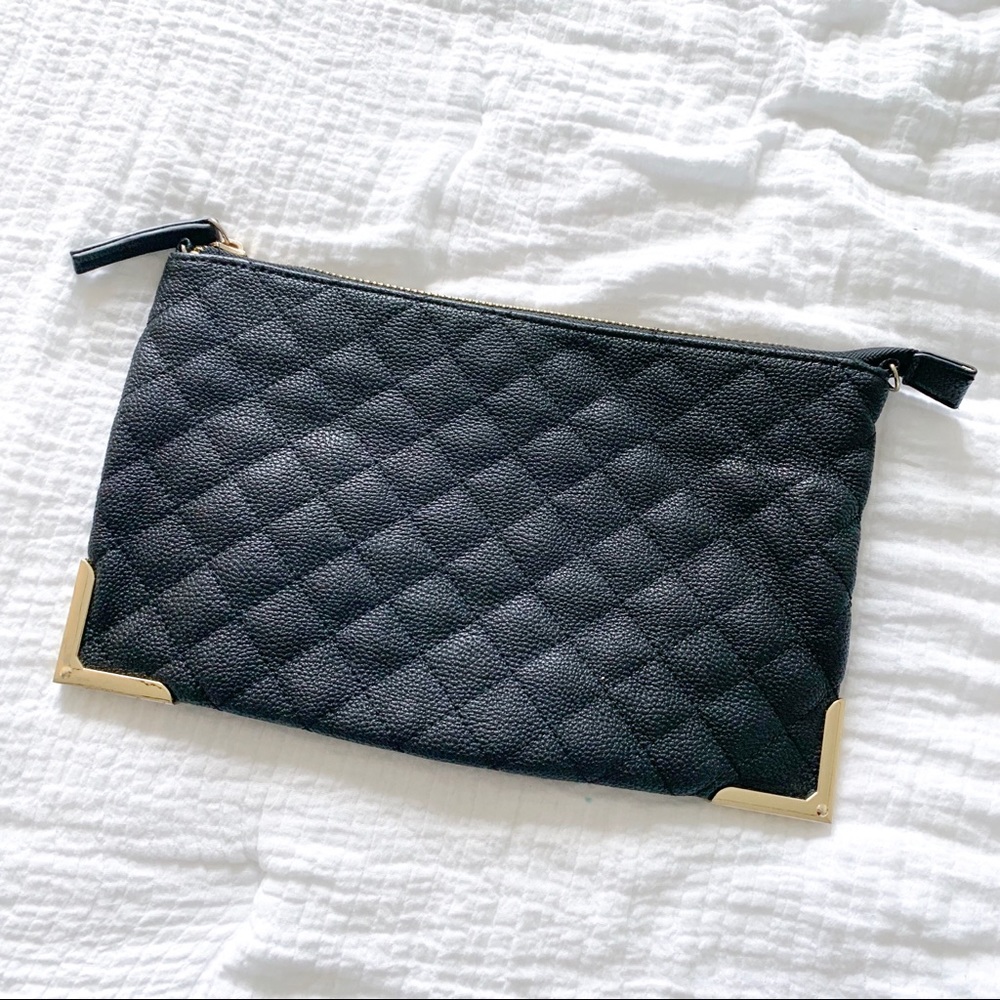 Black and Gold Clutch